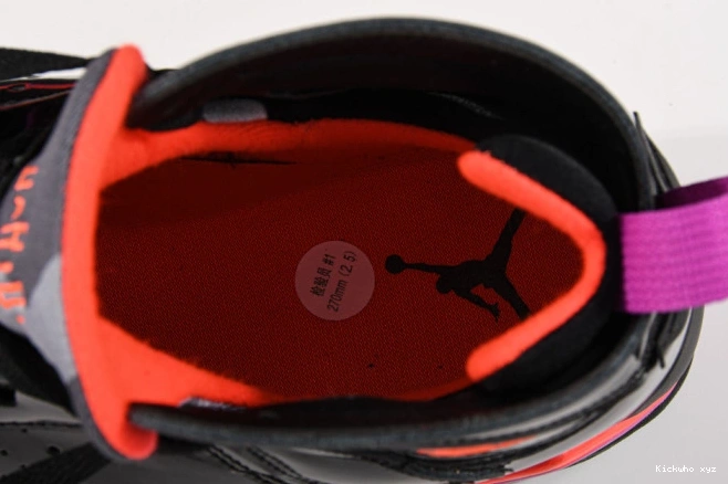 Retro Jordan Black Patent 313358-006 7 Air 0730